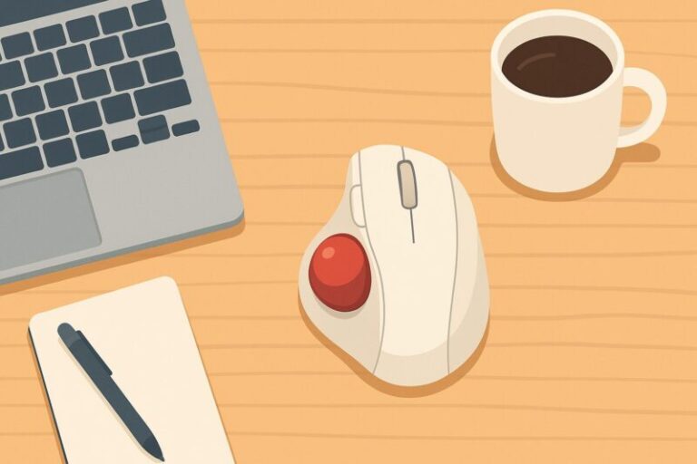 ナカバヤシ小型トラックボールアイキャッチ