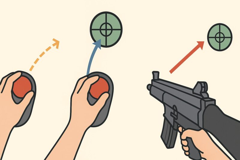 エイム操作の課題と慣れ方